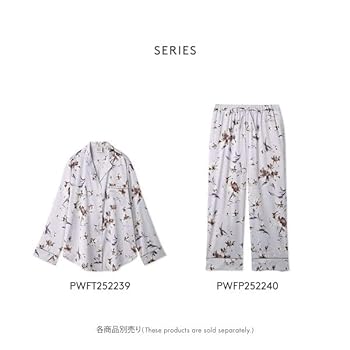 Amazon | ジェラートピケ レディース 母の日 花柄サテン